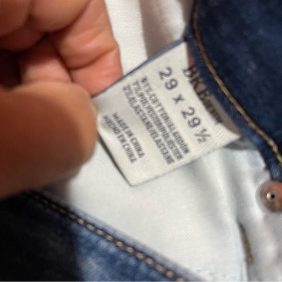 BKE Parker Distressed Universal Fit High Rise S Flare Stretch Denim 5-Pocket - Picture 6 of 7